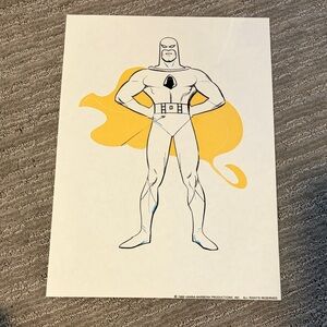 Hanna-Barbera Space Ghost Artist Cel